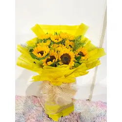 10pcs Sunflower Bouquet