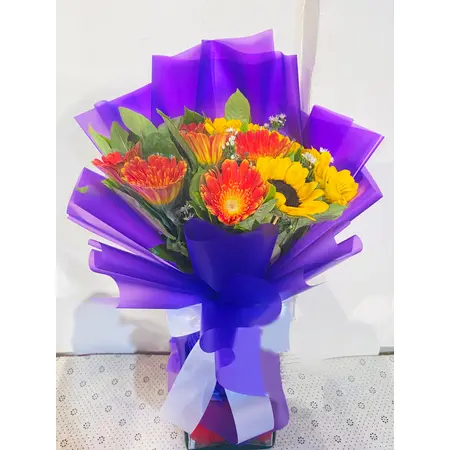 gerbera and sunflower delivery