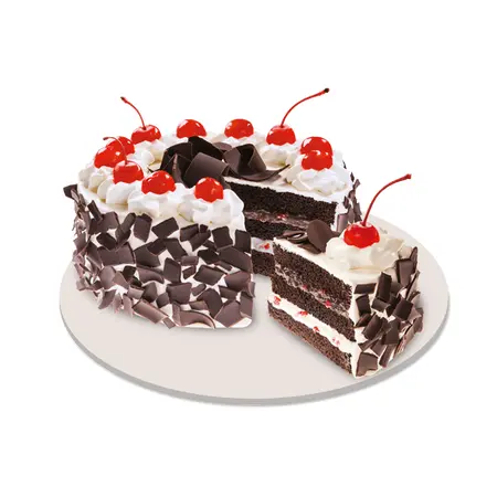 red ribbon black forest cake to philippines