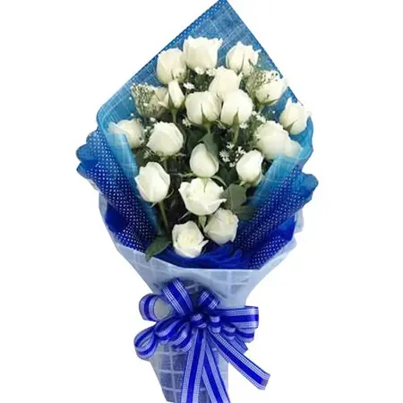 send white  rose to laguna