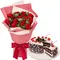 send flower with cake to laguna